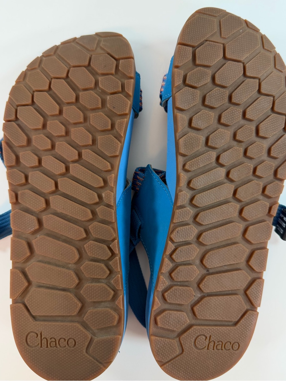 Chaco Z Cloud Sport Hiking Sandals Blue Coral Straps Women’s 10 EU‎ 41 - Picture 7 of 7